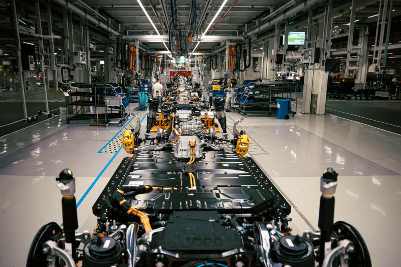 Audi Q8 e-tron-produksjon startet 14. desember 2022