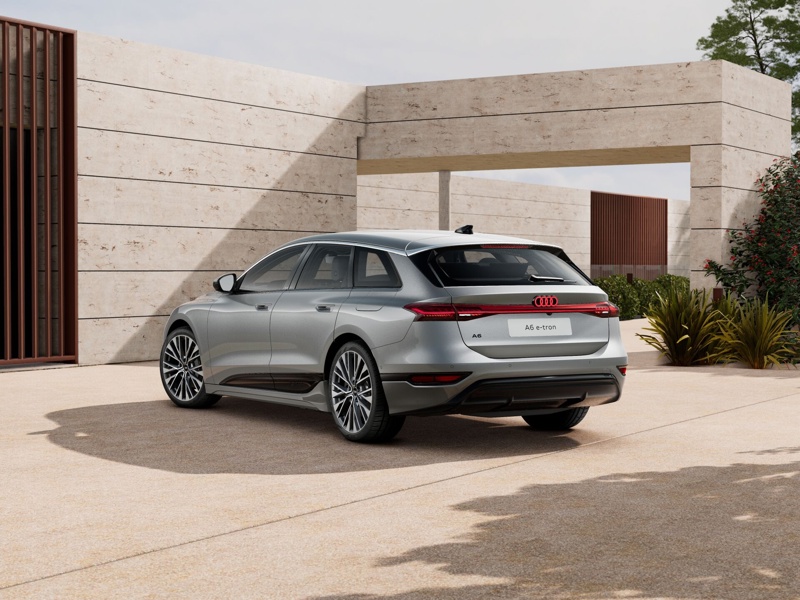 Audi A6 e-tron in typhoon grey