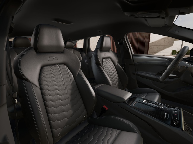 S-line Sport Seats with black leather