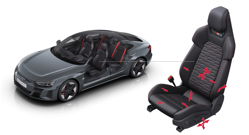 Sport Pro seats with 18-way adjustment