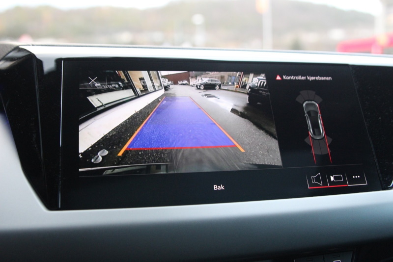 Reversing camera in MMI Audi e-tron GT