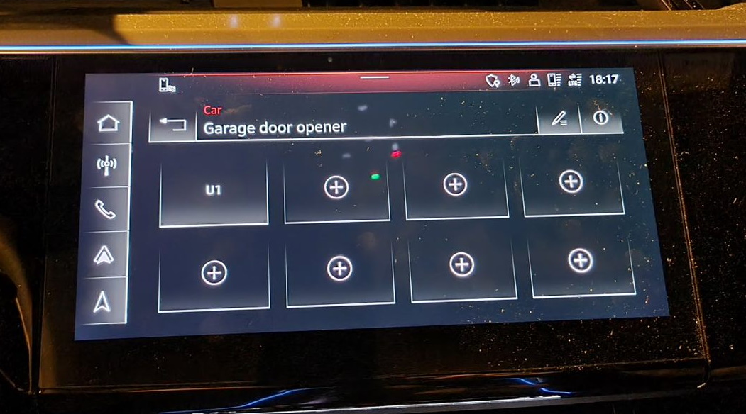Audi E Tron Gt Garage Door Opener, How To Program Garage Door Opener In Car Audi