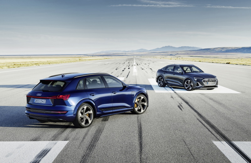 Audi e-tron 60S and Audi e-tron Sportback 60S