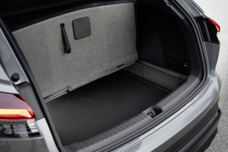 Audi Q4 e-tron trunk