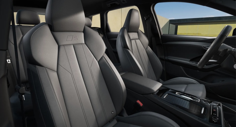 S-line Sport Seats with grey leather
