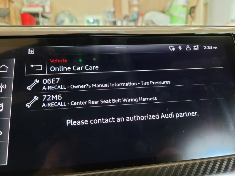 Online Car Care message